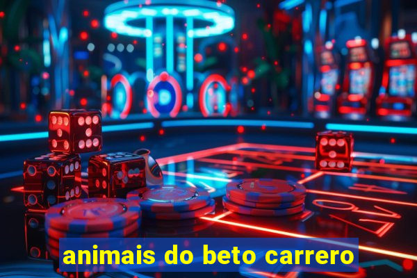 animais do beto carrero